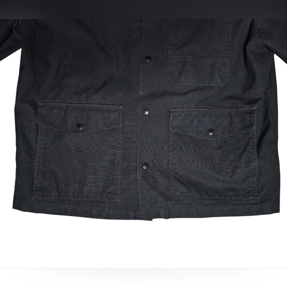 Filson | Tin Cloth Cruiser Jacket | Raven Black | Mens | XL - Picture 5 of 16